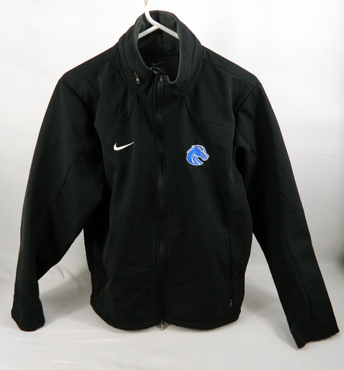 Boise State Broncos Team Issued Nike Black Warmup Jacket S