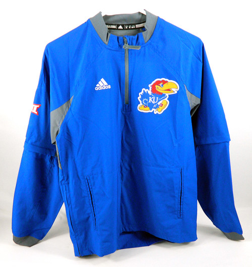 Kansas Universey Jayhawks Addie Balderston #17 Team Issued Pullover Adidas XS