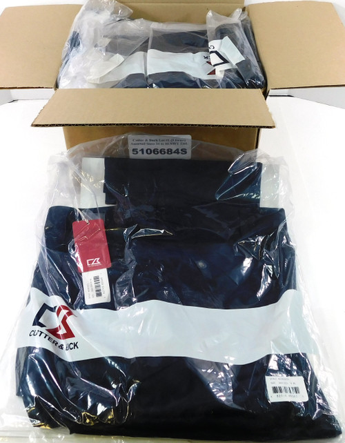 Cutter & Buck Mens Pants Lot #1 (8 Items) Assorted Sizes 34 to 38 Black NWT