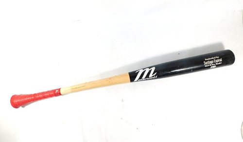 2022 Santiago Espinal Washington Nationals Game Used marucci LG13-M Bat COA