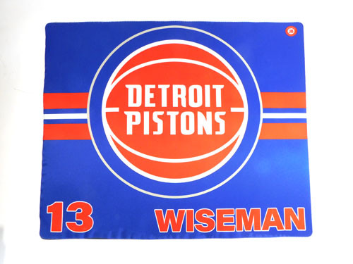 2023-24 James Wiseman #13 Detroit Pistons Team Issued Floor Mat