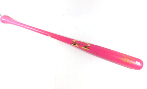 2019 Pittsburgh Pirates Starling Marte Game Issued Mother's Day Pink Bat