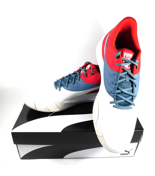 May 2021 PUMA Triple Marvin Bagley Promo Basketball Shoes Size 17 Red/Blue