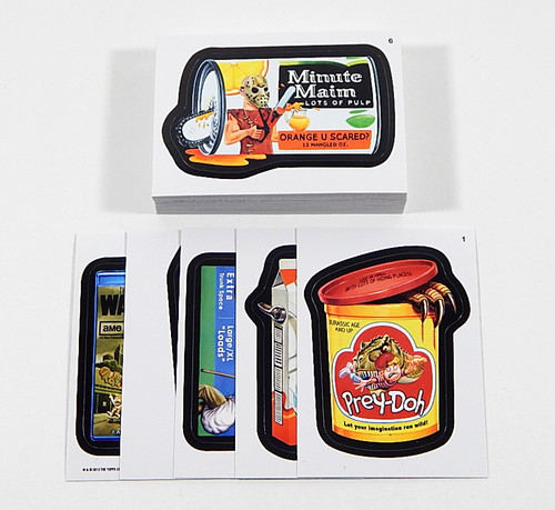 2013 Topps Wacky Packages ANS 11 Complete Base Set (55) Nm/Mt