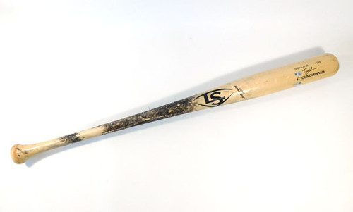 2022 Kevin Newman Game-Used LS PRIME 33" Bat Pirates @ Yankees