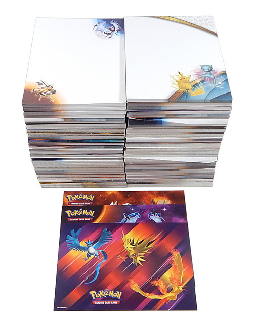 Lot of (50+) 2018 Pokemon Sun & Moon Stationary Notepads & Stickers Nintendo