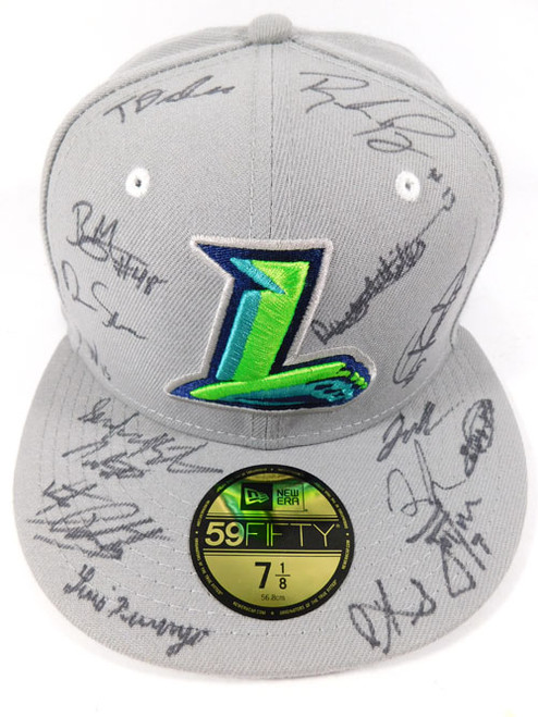 2022 Luis Durango Lynchburg Hillcats Team Signed Road Baseball Cap 15-Signatures