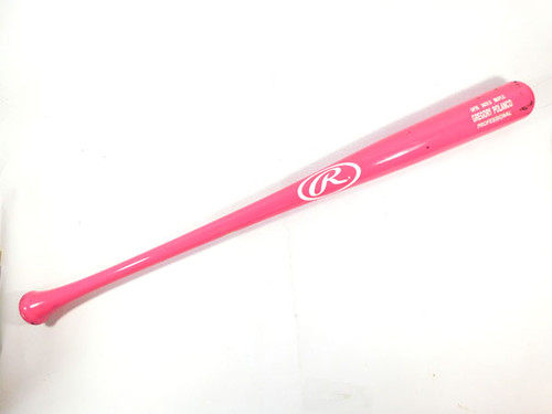 2018 Gregory Polanco Game-Used Rawlings Mother's Day Game Bat COA