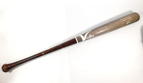 2023 Bryan Reynolds Game-Used Victus Oneil Cruz V271 34" Bat Pirates @ LA Angels