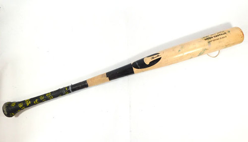 2022 Jack Suwinski Using a Diego Castillo GU Bat Cardinals @ Pirates COA