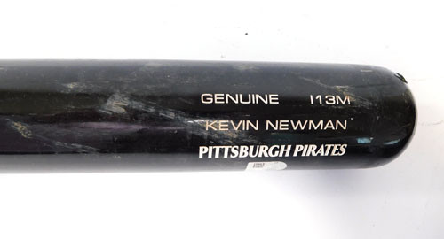 2022 Kevin Newman #27 Game-Used LS PRIME I13M 33.5" Bat Reds @ Pirates COA