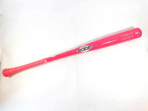 2019 Gregory Polanco Game-Used Mother's Day Pink Bat pirates @ Cardinals COA