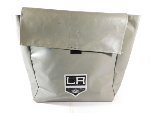 2017-2023 Los Angeles Kings Player-Used Gray Vinyl Skate Bags