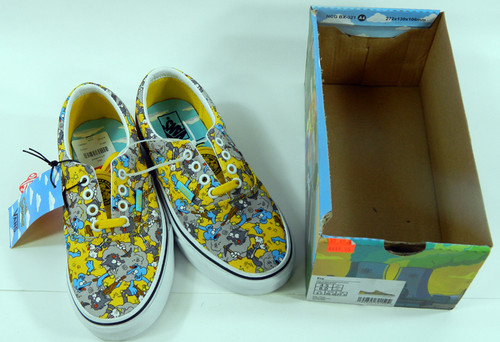 Vans Era The Simpsons Itchy & Scratchy Shoes Size 4.5 US Men/6.0 US Women New w/ Tags NWT