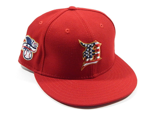 2018 Detroit Tigers 4th of July Stars Stripes New Era 59Fifty Fitted Hat 7 1/8