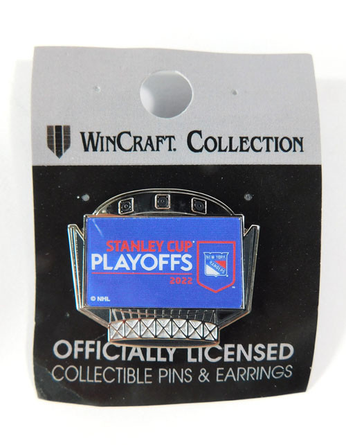 2022 New York Rangers Stanley Cup Playoffs Participant Jumbotron Pin by WinCraft