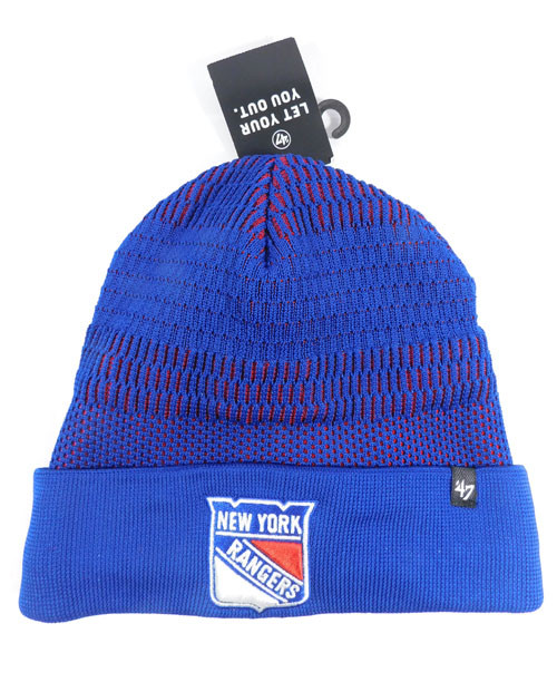 New York Rangers Blue Winter Knit Unisex Cap by '47 Brand New with Tag