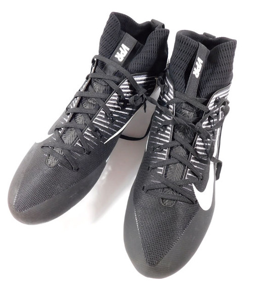 2015 Nike VPR Flyweave Football Cleats Men's 15 New No Box 835831-010 Blk/Silver