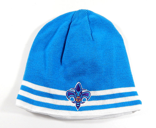 New Orleans Hornets Adidas NBA Reversible Beanie Hat Blue New 614769S