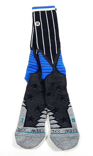 1-Pair Orlando Magic NBA Team Issued Blue Socks Crew XXL New