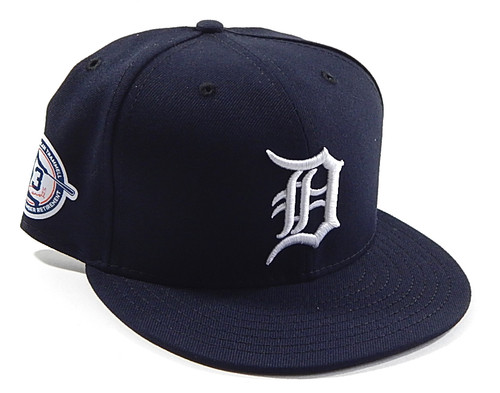 2018 Detroit Tigers Alan Trammell Number Retirement New Era 59Fifty Hat 8 1/4