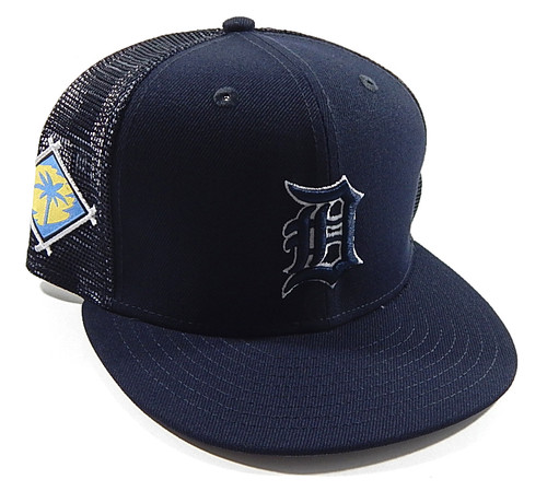 2022 Detroit Tigers Home Spring Training Mesh New Era 59Fifty Fitted Hat 6 7/8