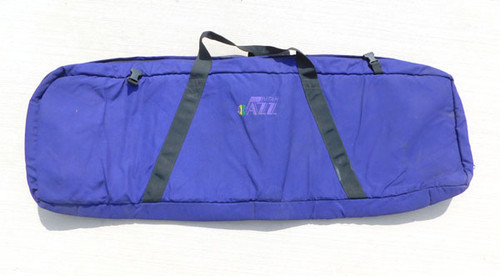 Utah JAZZ Player Issued Equipment - Garment-Shoes Purple Bag 49" x 19"