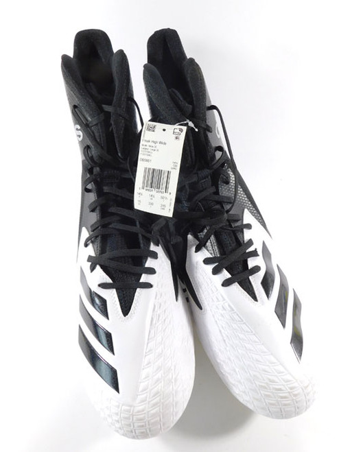 Team Issued Miami Hurricanes adidas FREAK High Wide 2E 15 NCAA Cleats New