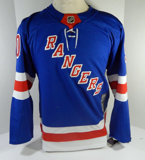 Mens New York Rangers Lias Andersson #50 Authentic Adidas Blue Jersey S 46 5S