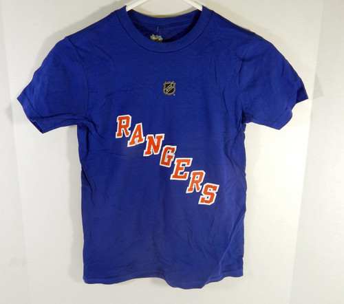 Youth Child New York Rangers Henrik Lundqvist #30 Blue T-Shirt Fanatics S NWT 5S