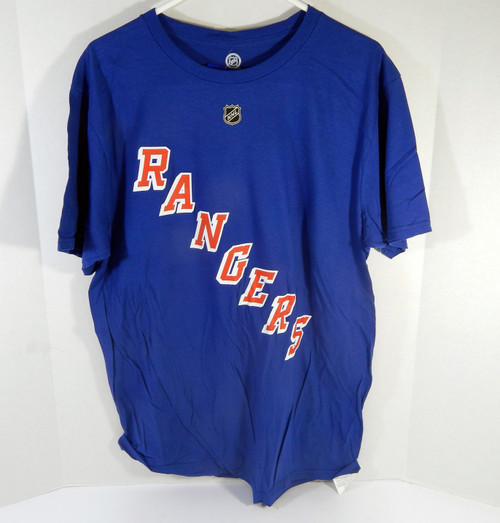 Men's New York Rangers Brady Skjei #76 Blue T-Shirt Fanatics L NWT 62S