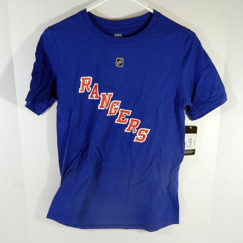 Youth New York Rangers Henrik Lundqvist #30 Blue T-Shirt NHL L NWT 1S
