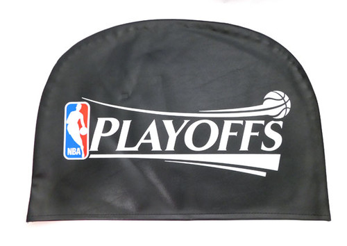 Utah Jazz Team-Issued Black Playoffs Chair Back Cover Certified by Fanatics