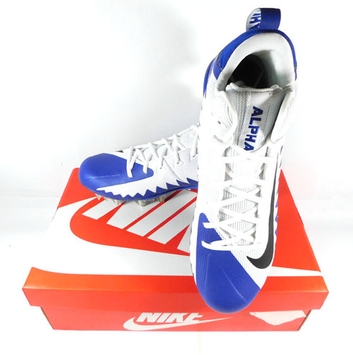 Dallas Cowboys Team Issued NIKE Alpha Menace Pro Mid TD PRF Cleats Size 12 NIB