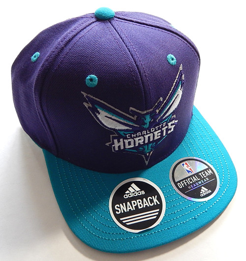 Charlotte Hornets Adidas Official NBA Snapback Hat New w/ Tag