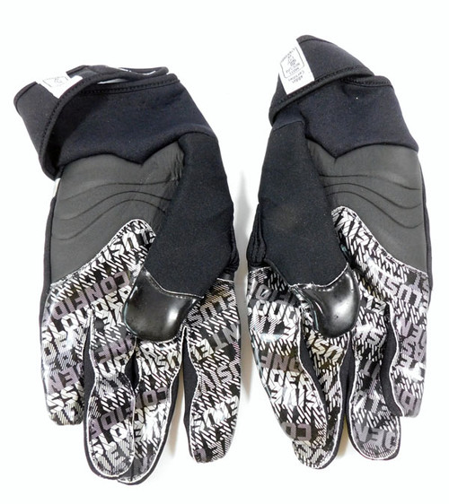 adidas NastyFAST GripTack Football Glove Adult Size 4XL Black/Black NOS