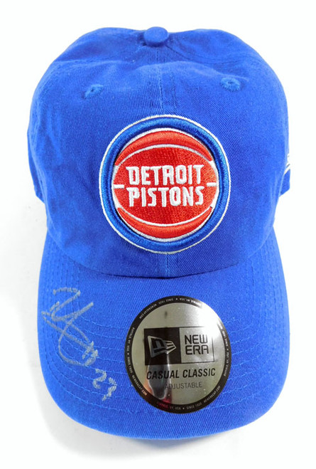 New Era Adjustable Detroit Pistons Cap Hat Signed by Blake Griffin Auto