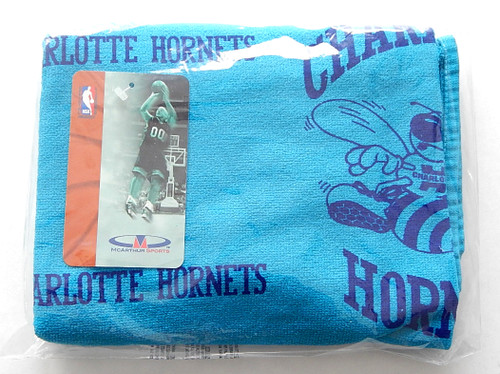 Charlotte Hornets Bench Locker Room Towel NIP