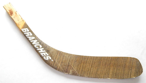Adam Burt Game Used Hockey Stick Blade Branches Rhino Wrap Carolina Hurricanes