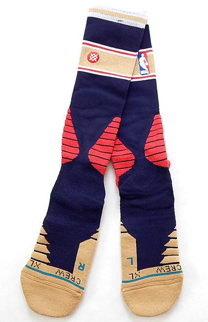 3-Pair New Orleans Pelicans NBA Stance Core Crew Basketball Socks Men XL New