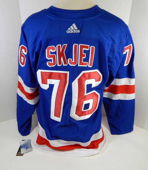 Mens New York Rangers Brady Skjei #76 Authentic Adidas Pro Blue Jersey XL 54 17S