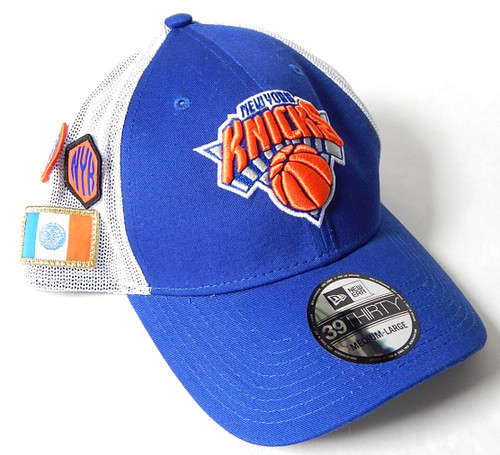 New York Knicks 2018 NBA Draft Series New Era 39Thirty Trucker Hat Fitted M-L