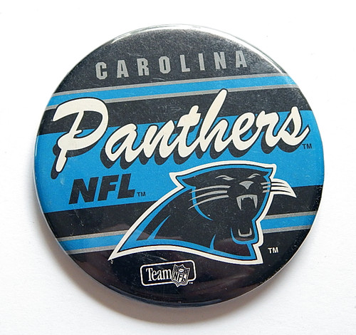 Carolina Panthers Vintage 1990's 90's Team NFL Wincraft 3" Pin