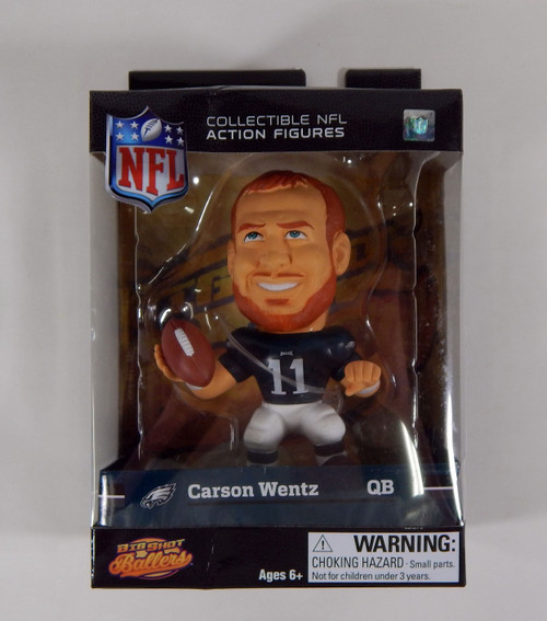 New Carson Wentz Philadelphia Eagles Big Shot Ballers - 4.75" Tall - NIB