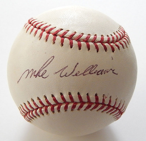 Mike Williams Signed Official Rawlings OML Baseball Auto Autograph