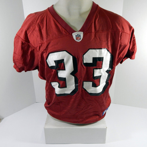 2006 San Francisco 49ers Tony Parrish #33 Game Used Red Practice Jersey L 47297