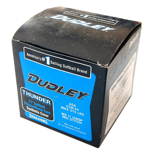 Dudley Thunder 11" Softball Poly Center Synthetic Cover ASA .44 COR WS 11 GWSP