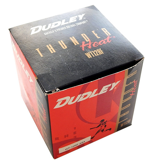 Dudley Thunder Red Heat Leather Softball WT-12RF New In Box MSP .47 ASA-47-95