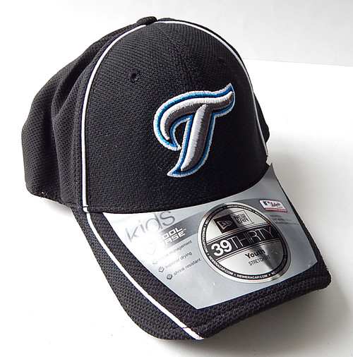2010 Toronto Blue Jays Logo New Era 39Thirty Stretch Fit Hat Cap - Youth Size