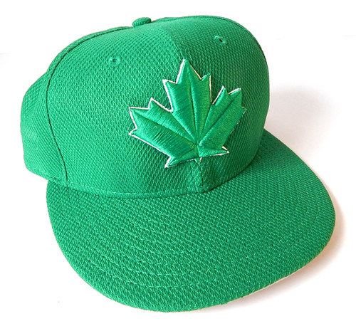 Toronto Blue Jays St. Patrick's Day New Era 59Fifty Fitted Hat Cap Size 7 1/2